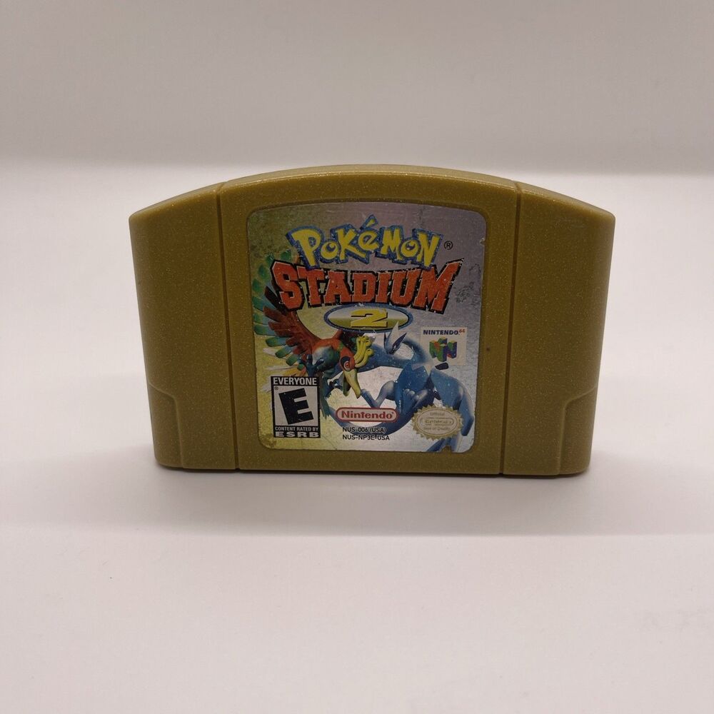 Nintendo 64 N64 - Pokemon Stadium 2 - Authentic -Cart Only - Tested/Working